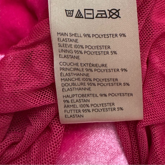 Maeve Elegant Pink Puff Sleeve Velvet Top - Picture 9 of 12